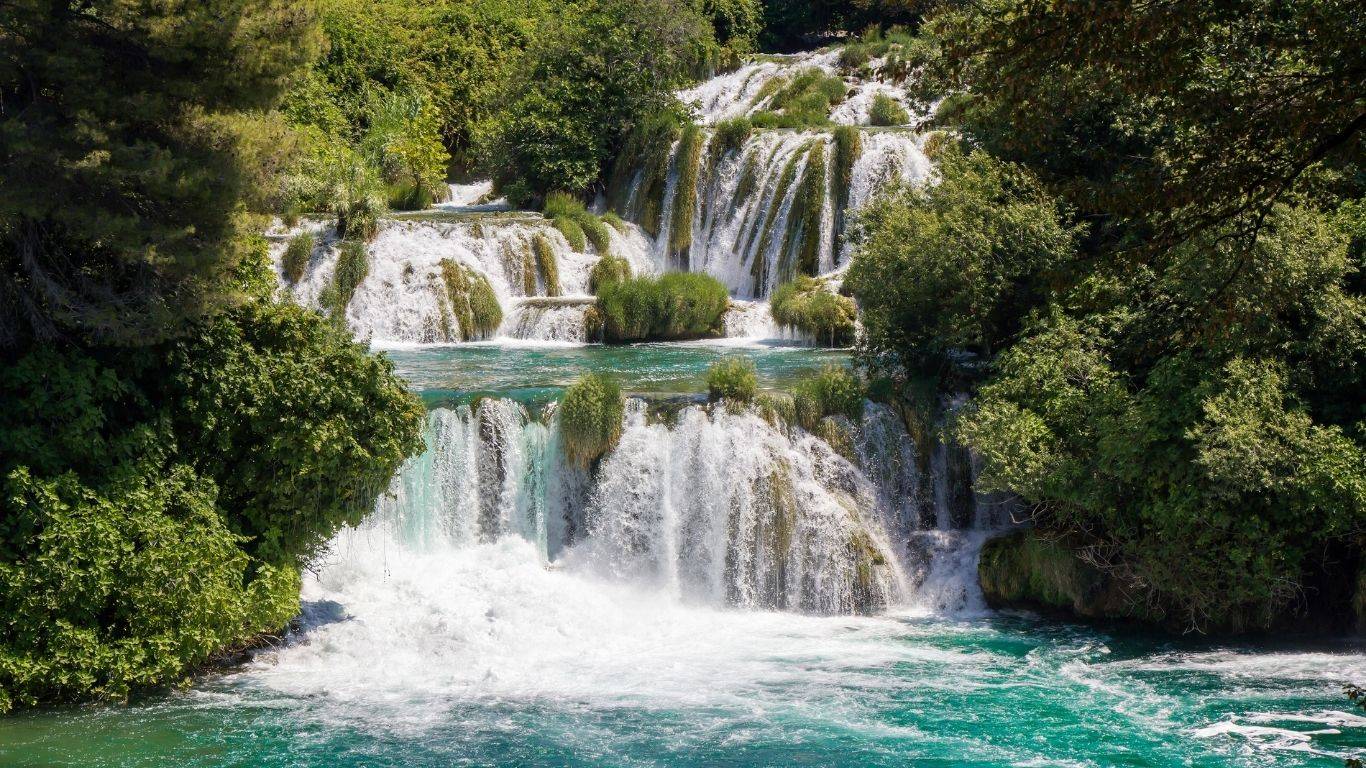 Krka Wasserfälle