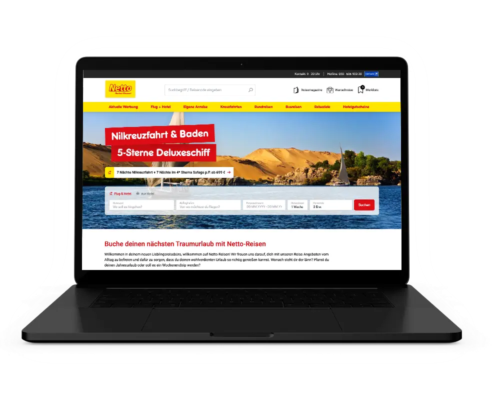 Netto-, EDEKA- & Marktkauf Reisen Netto-, EDEKA- & Marktkauf Reisen