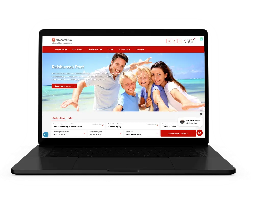 Reisebüro Poot / Vliegvakanties Reisebüro Poot / Vliegvakanties