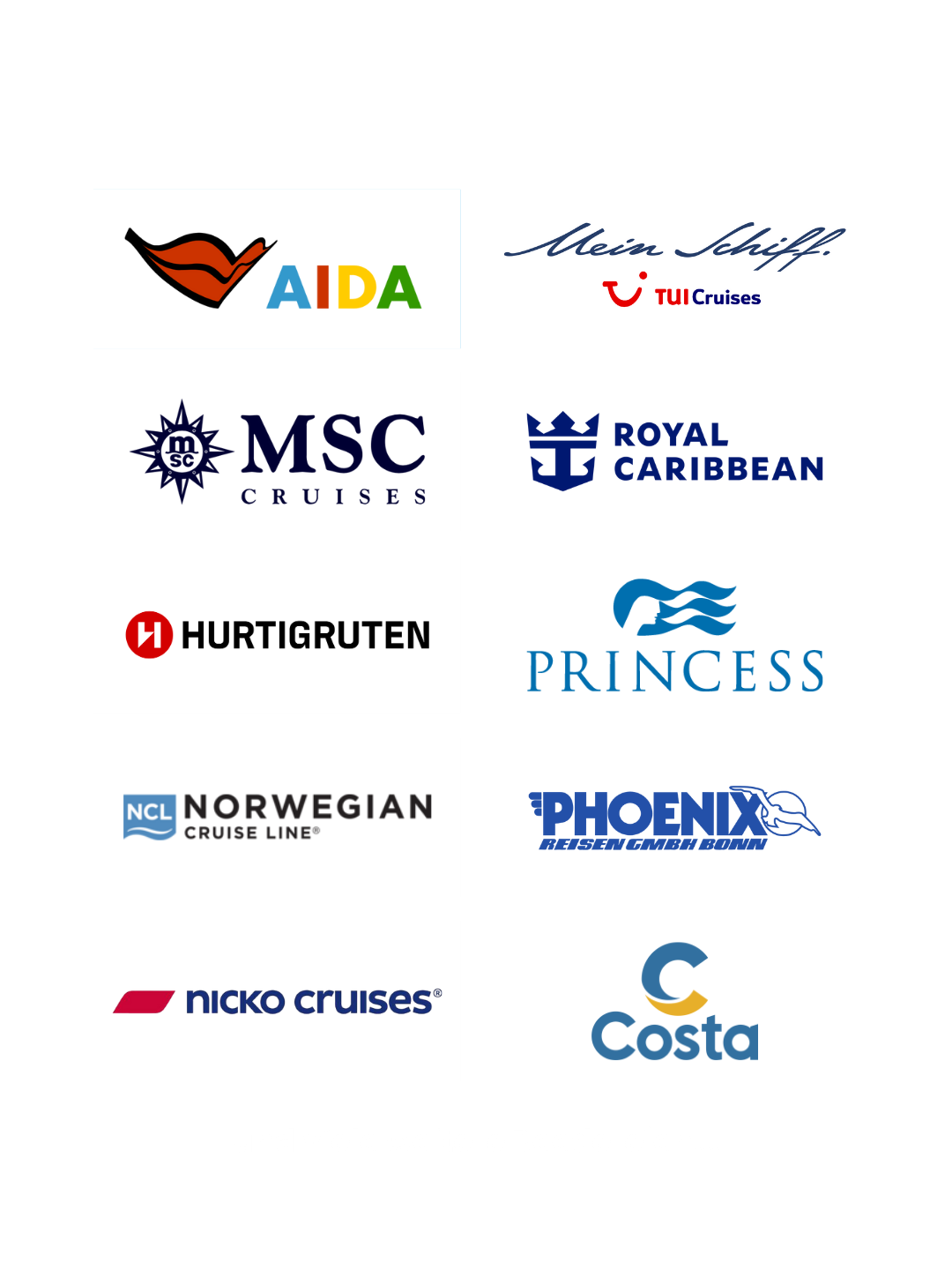 Reedereien von Cruisefan.de Alle Reedereien