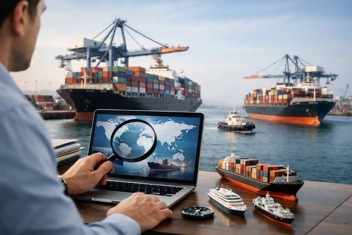 Passende Reederei finden: Reedereien im Vergleich Mehrere Kreuzfahrtschiffe verschiedener Reedereien im Hafen