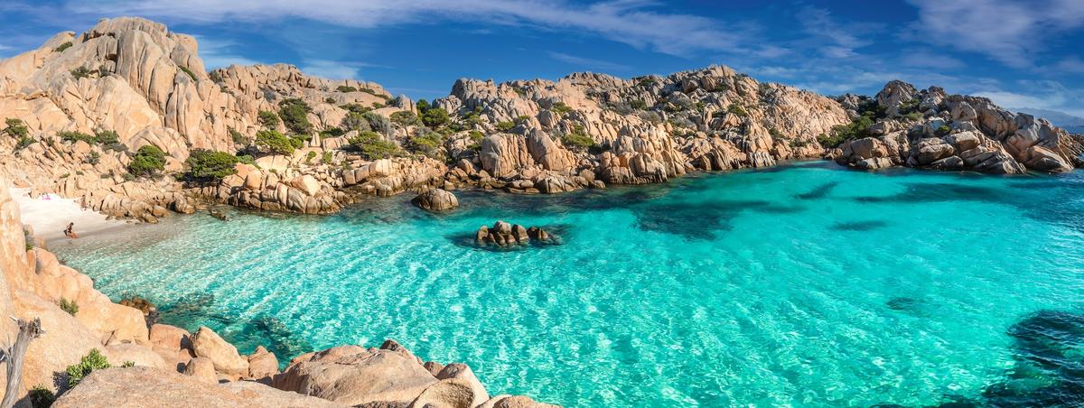 Bucht auf Sardinien