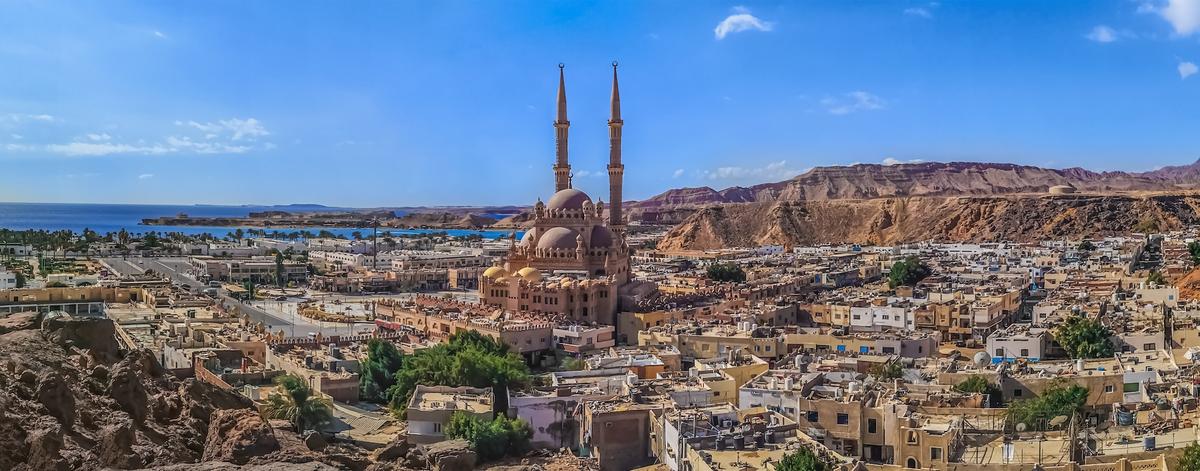 Blick auf Sharm el Sheikh