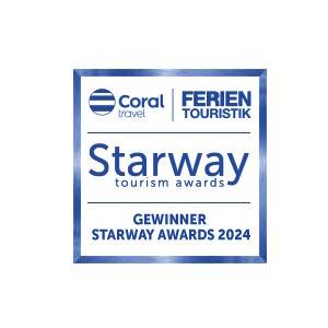 Reisebüro Poot - Starway Tourism Award Winner Urkunde Starway Award Coral Travel