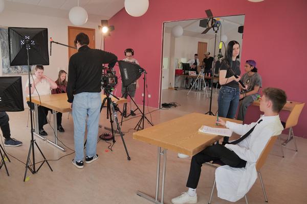Kurzfilm im Kunst-Kurs BG