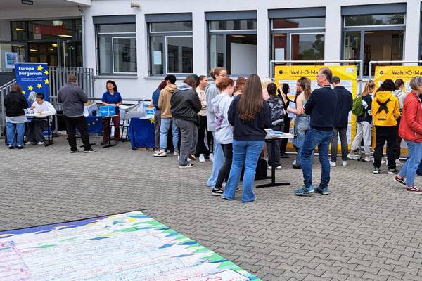 Tag zur Europawahl an der ABS Tag zur Europawahl an der ABS
