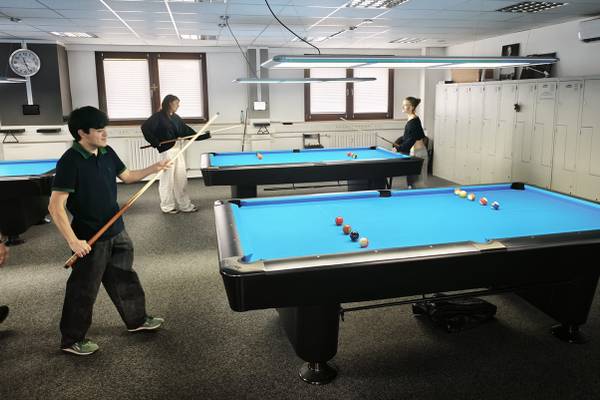 Schulsport mal anders: Billard in Gelnhausen