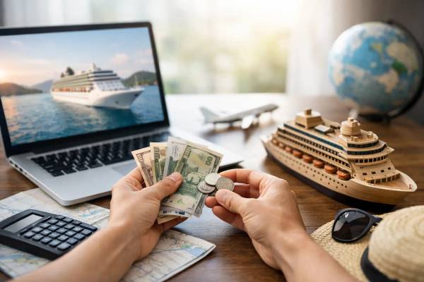 Kreuzfahrt Budget planen: So viel brauchst du Reisende planen ihr Budget für eine Kreuzfahrt