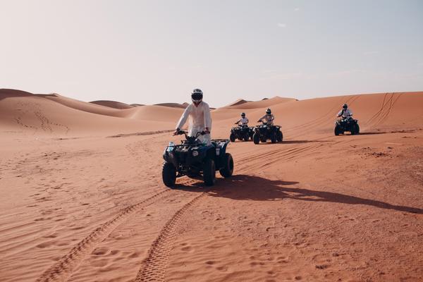 Quad Bike Fahrt durch die Wüste