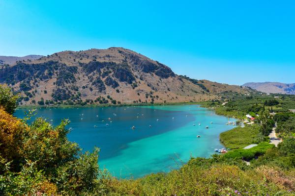 Kournas-See Kreta
