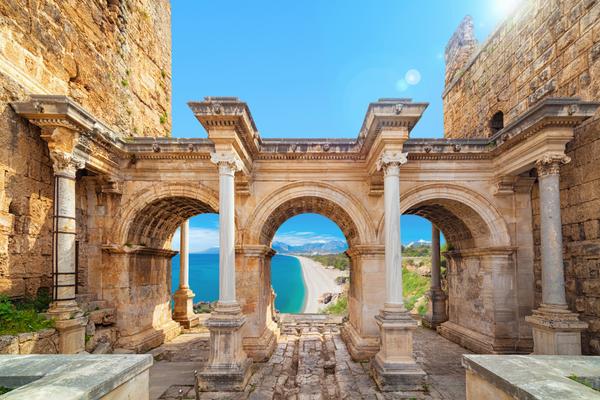 Hadrian´s Gate Eingang Antalya