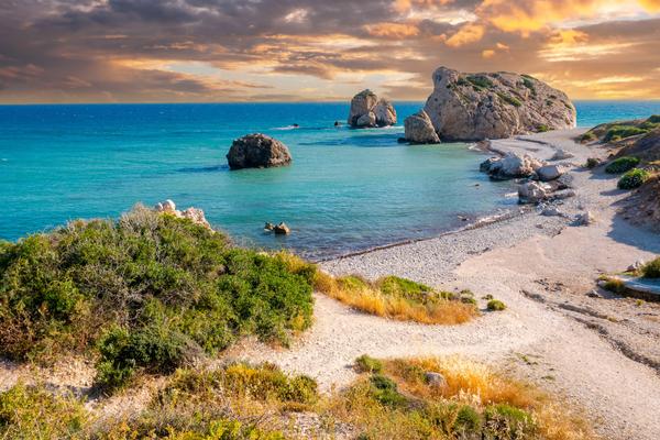 Felsen der Aphrodite „Petra tou Romiou“ Südzypern