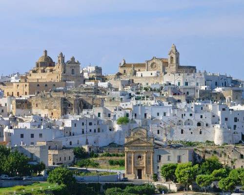 Blick auf Ostuni