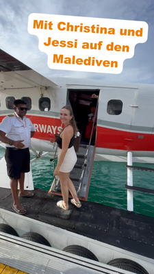 Mit Christina und Jessi auf den Malediven