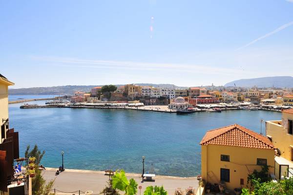 Testimonial Hafen der kretischen Hauptstadt Chania