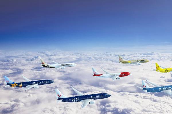 Tuifly Markenflieger mit Sonderlackierung Tuifly Markenflieger mit Sonderlackierung