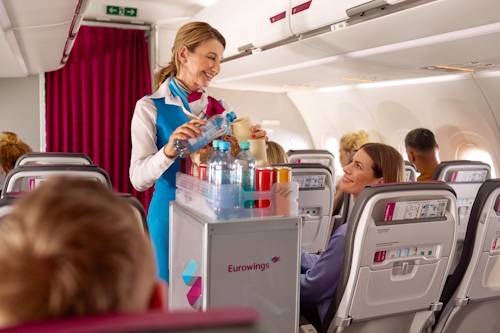 Eurowings hostess Eurowings hostess